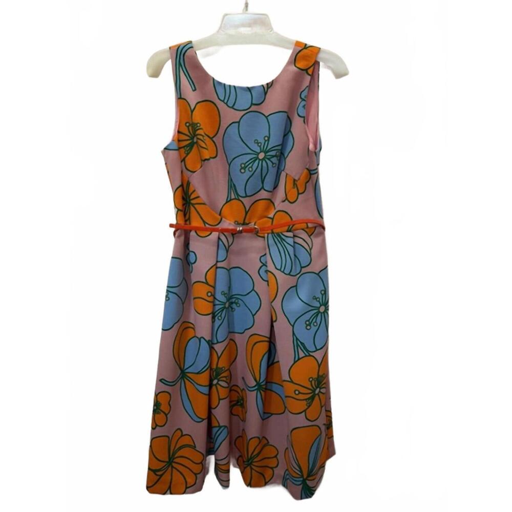NEW TRAFFIC PEOPLE women's doris dress in pink/orange/blue